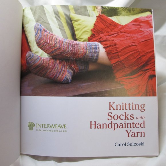 Kntting Socks with Handpainted Yarn Pattern Book - Picture 4 of 7